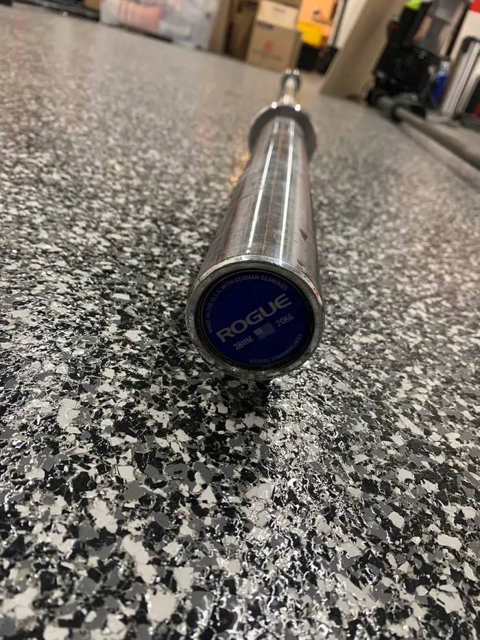 Rogue Olympic barbell, 20 kg